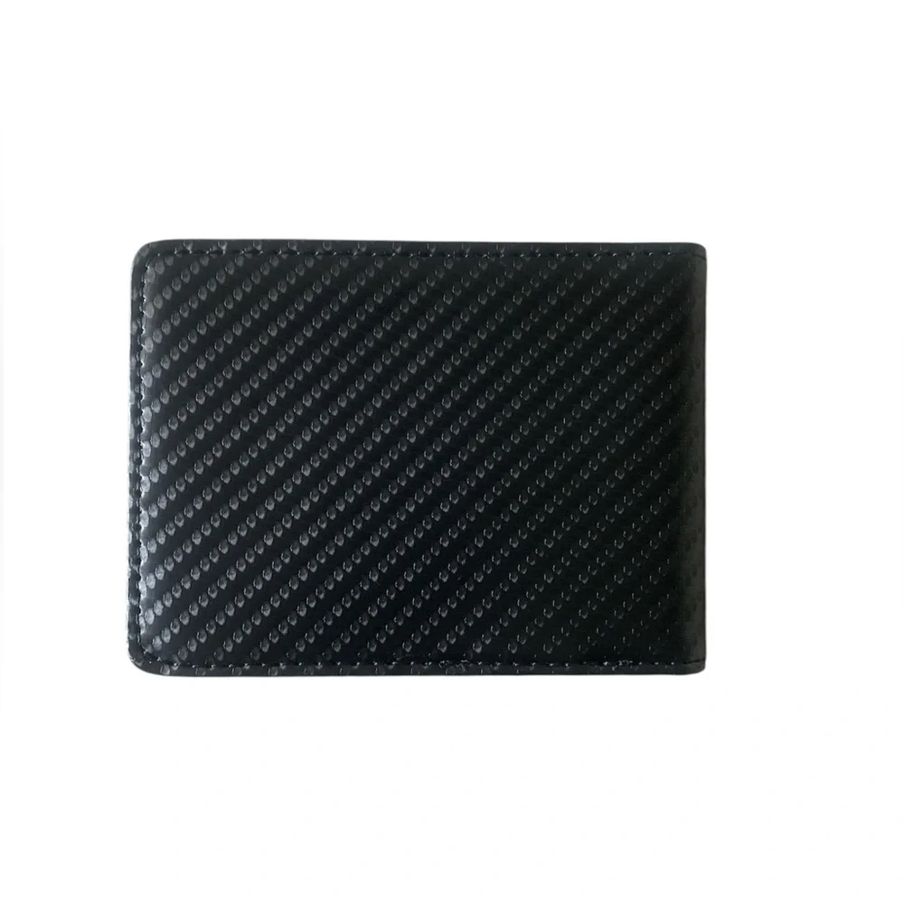 NWT Black Carbon‎ Fiber Wallet i91
